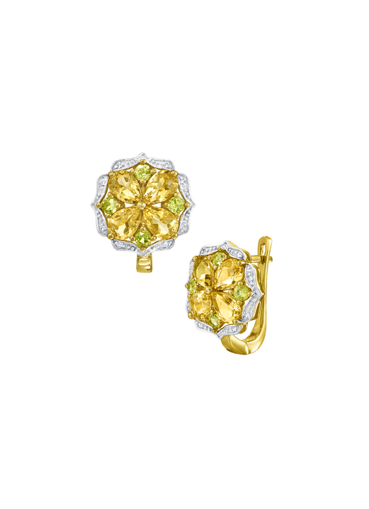 Ohrschmuck - Clipstecker im Blumen-Design Ansicht 2 Ohrschmuck - Clipstecker im Blumen-Design, in Farbe  Ansicht 2