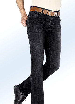 Jeans von "Francesco Botti" mit Dehnbund in 3 Farben