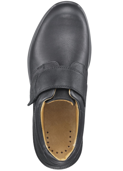 Slipper & Schnürschuhe - GINO GALANTE, bequeme Herren-Slipper, Weite K, mit herausnehmbarem Fußbett, in Größe 039 bis 046, in Farbe SCHWARZ Ansicht 2