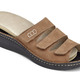 Sandalen & Pantoletten - Mubb, bequeme Herren-Pantoletten, Weite H, mit herausnehmbarem Fußbett, in Größe 040 bis 046, in Farbe SCHWARZ – Farbe COGNAC – Ansicht 2