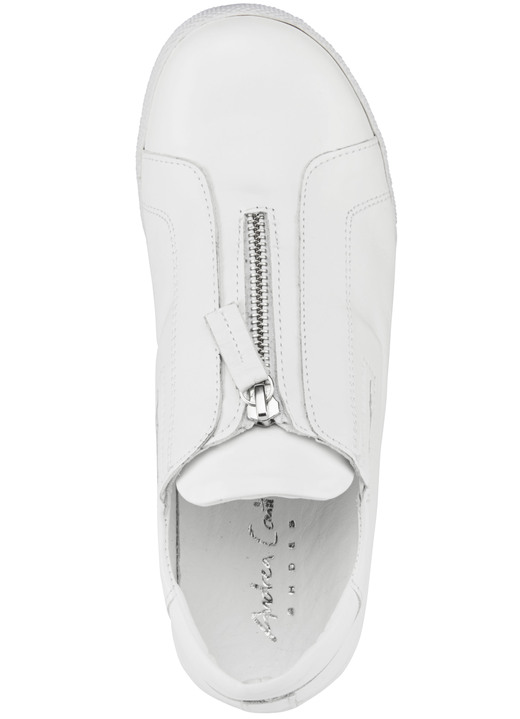 Slipper & Schnürschuhe - Andrea Conti Slipper mit praktischem Reißverschluss, in Größe 036 bis 042, in Farbe KIESEL Ansicht 9