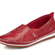Slipper & Schnürschuhe - Andrea Conti, leichte Damen-Slipper, mit Gummizug, in Größe 036 bis 041, in Farbe ROT – Farbe ROT – Ansicht 1