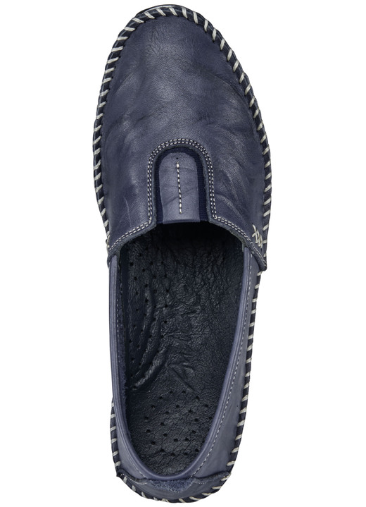 Slipper & Schnürschuhe - Andrea Conti, leichte Damen-Slipper, mit Gummizug, in Größe 036 bis 041, in Farbe WEISS Ansicht 7