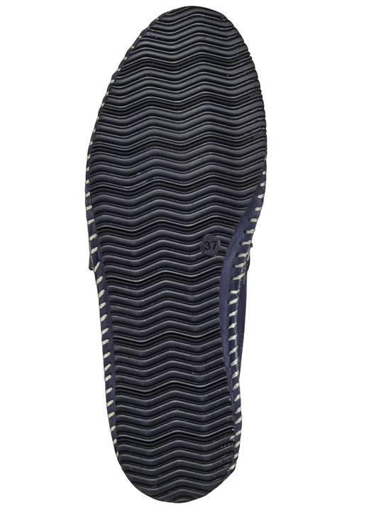 Slipper & Schnürschuhe - Andrea Conti, leichte Damen-Slipper, mit Gummizug, in Größe 036 bis 041, in Farbe ROT Ansicht 7