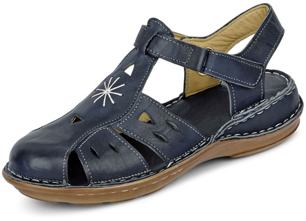 Gemini Sandale aus schattiertem Rind-Nappaleder