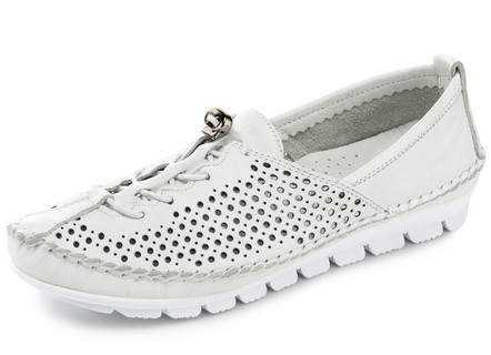 Gemini Mokassin-Slipper mit sommerlicher Perforierung