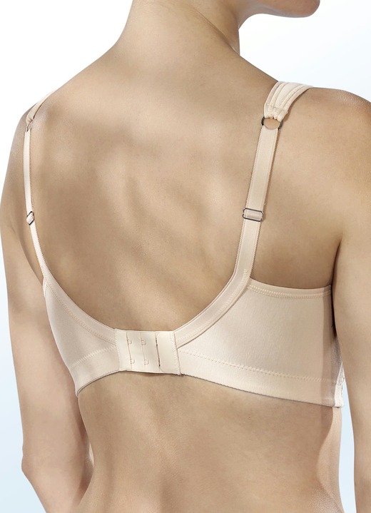 BHs - Swegmark of Sweden-BH mit elastischer Spitze, in Größe 075 bis 100, in Cup C, in Farbe PFLAUME Ansicht 7