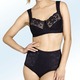 Soft-BH - Miss Mary BH mit elastischen Spitzeneinsätzen – Farbe SCHWARZ – Ansicht 2 Soft-BH - Miss Mary BH mit elastischen Spitzeneinsätzen, in Größe 080 bis 120, in Cup E, in Farbe BEIGE – Farbe SCHWARZ – Ansicht 2
