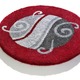 Badgarnituren - Badgarnitur mit 20 mm Florhöhe von Grund – Farbe ROT-GRAU – Ansicht 3 Badgarnituren - Badgarnitur mit 20 mm Florhöhe von Grund, in Größe 100 (Vorleger halbrund, 50/ 80 cm) bis 112 (WC-Deckelbezug, 47/ 50 cm), in Farbe ROT-GRAU – Farbe ROT-GRAU – Ansicht 3