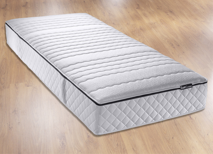 Matratzen & Lattenroste - f.a.n. 7-Zonen-Kaltschaumkern-Matratze, in Größe 129 (80/190 cm) bis 135 (140/200 cm), in Farbe WEISS, in Ausführung Luxus Ansicht 1