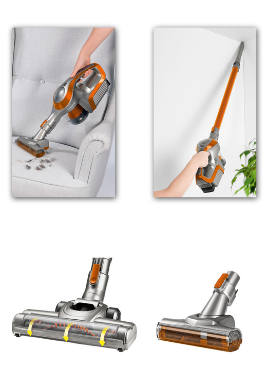 Staubsauger - Akku-Handstaubsauger mit leistungsstarkem Akku, in Farbe KUPFER Ansicht 3