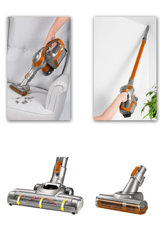 Staubsauger - Akku-Handstaubsauger mit leistungsstarkem Akku, in Farbe KUPFER – Farbe KUPFER – Ansicht 