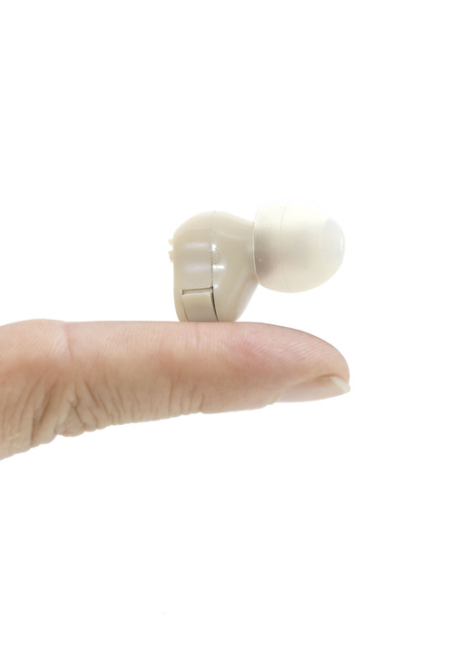 TV-Werbung - Sound Genie Mini-Hörverstärker: klein, handlich, überall einsetzbar, in Farbe BEIGE, in Ausführung Mini-Hörverstärker einzel Ansicht 3