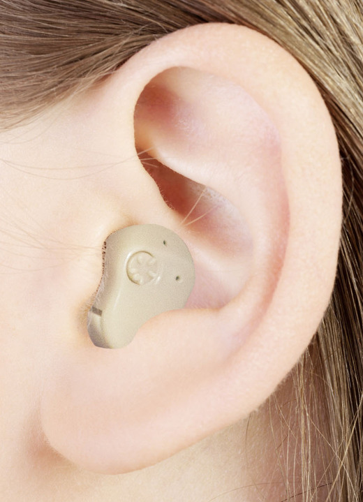 TV-Werbung - Sound Genie Mini-Hörverstärker: klein, handlich, überall einsetzbar, in Farbe BEIGE, in Ausführung Mini-Hörverstärker einzel Ansicht 1