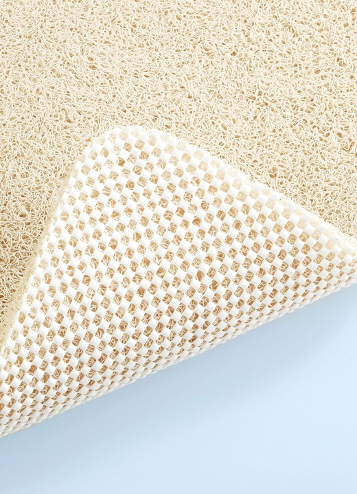 Hilfsmittel - Wellness Fußmatte: Füße waschen – ohne Bücken Ansicht 2 Hilfsmittel - Wellness Fußmatte: Füße waschen – ohne Bücken, in Farbe BEIGE, in Ausführung Maße: ca. 50x80 cm Ansicht 2