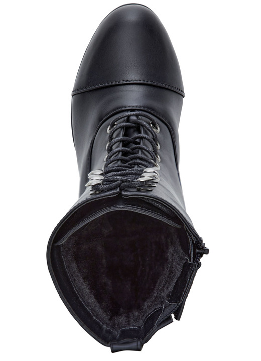 Stiefel & Stiefeletten - Andrea Conti, modische Damen-Stiefeletten, Winterschuhe, mit Reißverschluss, in Größe 036 bis 042, in Farbe ECRU Ansicht 5