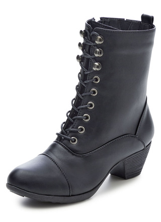 Andrea Conti, modische Damen-Stiefeletten, Winterschuhe, mit Reißverschluss