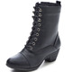 Stiefel & Stiefeletten - Andrea Conti, modische Damen-Stiefeletten, Winterschuhe, mit Reißverschluss, in Größe 036 bis 042, in Farbe ECRU – Farbe SCHWARZ – Ansicht 1