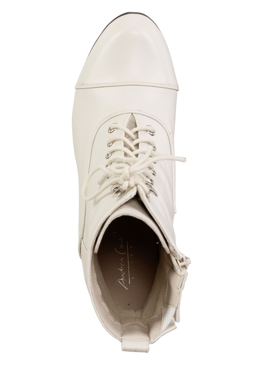 Stiefel & Stiefeletten - Andrea Conti, modische Damen-Stiefeletten, Winterschuhe, mit Reißverschluss, in Größe 036 bis 042, in Farbe ECRU Ansicht 2