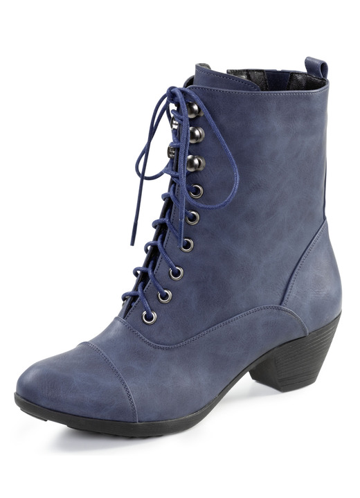 Stiefel & Stiefeletten - Andrea Conti, modische Damen-Stiefeletten, Winterschuhe, mit Reißverschluss, in Größe 036 bis 042, in Farbe ECRU Ansicht 7