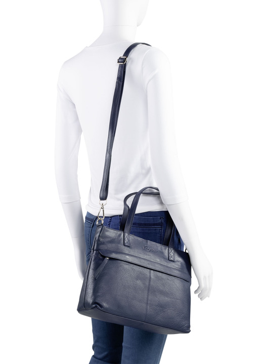 Taschen - Laurina, Tasche, Damen, ein abnehmbarer, verstellbarer Umhängeriemen, in Farbe KIESEL Ansicht 6