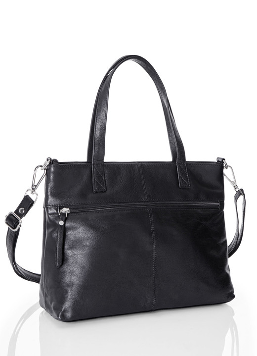 Taschen - Laurina, Tasche, Damen, mit abnehmbarem, verstellbarem Umhängeriemen, in Farbe SCHWARZ Ansicht 1