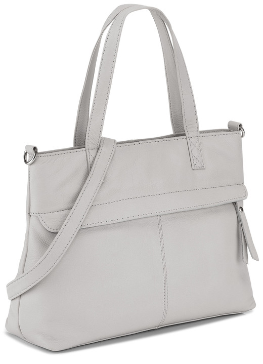 Taschen - Laurina, Tasche, Damen, ein abnehmbarer, verstellbarer Umhängeriemen, in Farbe KIESEL Ansicht 1