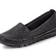 Komfortschuhe - Gemini Mokassin-Slipper mit toller Prägung, in Größe 036 bis 042, in Farbe JEANSBLEU – Farbe SCHWARZ – Ansicht 1