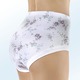 Mode - Fünferpack Slips mit auswechselbarem Gummizug, in Größe 040 bis 060, in Farbe WEISS-BUNT BEDRUCKT – Farbe WEISS-BUNT BEDRUCKT – Ansicht 2