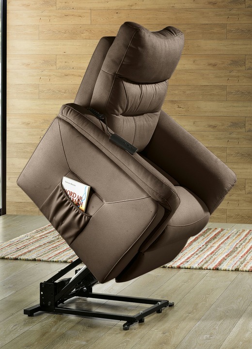 TV- & Relaxsessel - Relax-Sessel mit Aufstehhilfe Ansicht 2 TV- & Relaxsessel - Relax-Sessel mit Aufstehhilfe, in Farbe BRAUN, in Ausführung Ohne Massagefunktion Ansicht 2