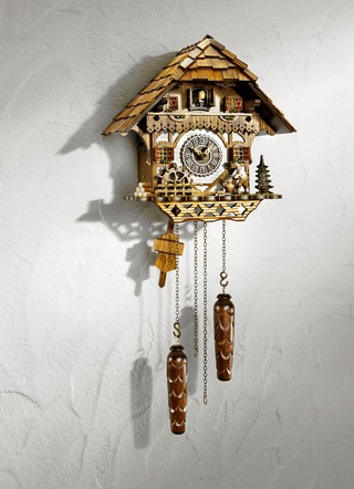 Kuckucksuhr aus Holz