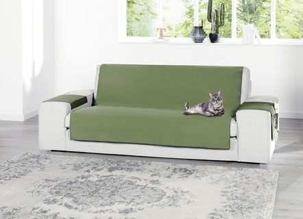 Tierfreundliche Schutzdecken für Sessel und Sofa