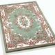 Klassisch - Handgetuftete Brücken und Teppiche – Farbe GRÜN Klassisch - Handgetuftete Brücken und Teppiche, in Größe 111 (Brücke, 60x 90 cm) bis 325 (Bettumrandung, 3-teilig), in Farbe BLAU