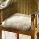 Wohnaccessoires - Merino-Lammfell-Sitzauflage in Tierform – Farbe BEIGE – Ansicht 1 Wohnaccessoires - Merino-Lammfell-Sitzauflage in Tierform, in Farbe NATURWEISS – Farbe BEIGE – Ansicht 1