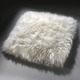 Wohnaccessoires - Merino-Lammfell-Sitzauflage in Tierform – Farbe NATURWEISS – Ansicht 2 Wohnaccessoires - Merino-Lammfell-Sitzauflage in Tierform, in Farbe NATURWEISS – Farbe NATURWEISS – Ansicht 2
