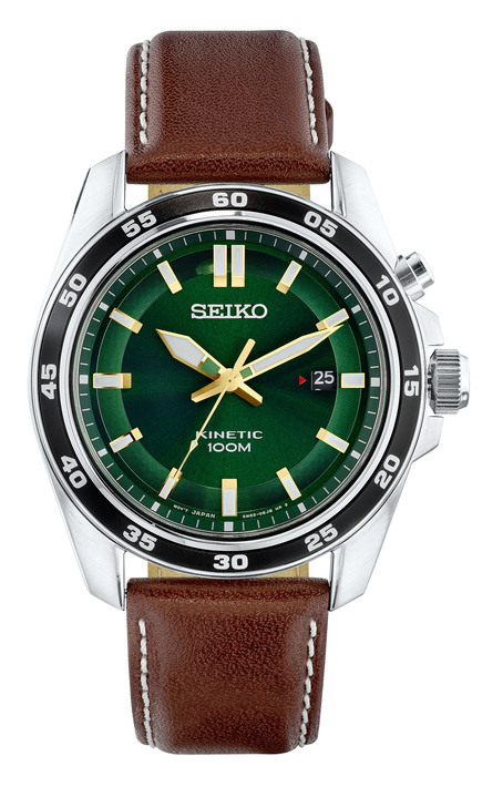 Quartzuhren - Klassische Kinetic-Quartz-Herrenuhr , in Farbe  Ansicht 2