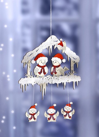 Fensterdeko Und Fensterbilder Fur Weihnachten Brigitte Hachenburg