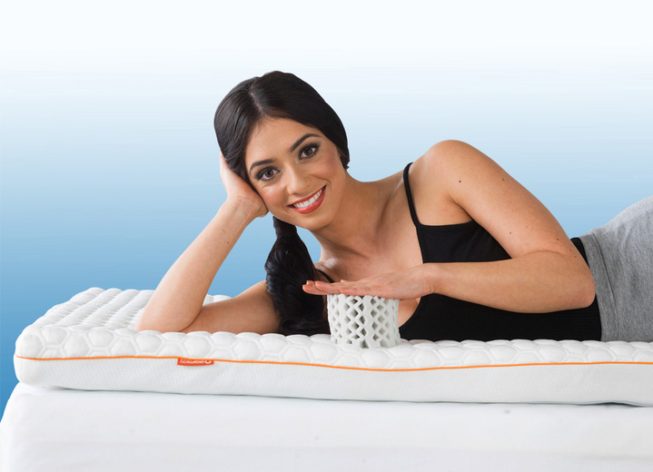 Matratzen & Lattenroste - OCTAsleep Smart Topper: Die Innovation im Schlafbereich, in Größe 130 (80/200 cm) bis 139 (200/200 cm), in Farbe WEISS Ansicht 1