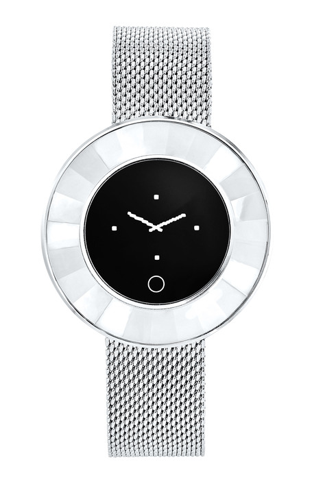 - Atlanta-Smartwatch für Sie und Ihn Ansicht 2 - Atlanta-Smartwatch für Sie und Ihn, in Farbe , in Ausführung silber Ansicht 2