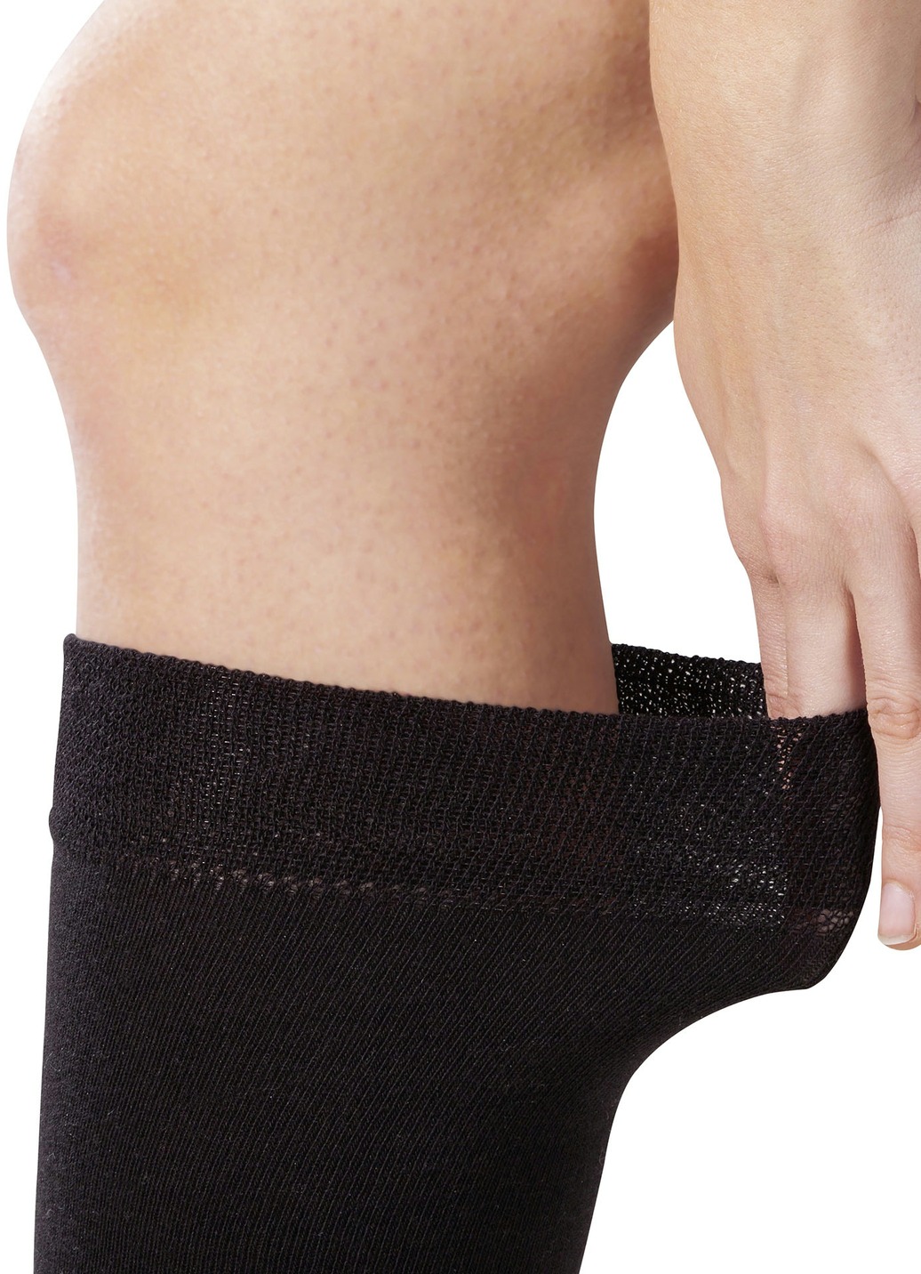 Strümpfe - Zweierpack Komfort-Kniestrümpfe oder -Socken, in Größe 1 (37–39) bis 3 (43–45), in Farbe BEIGE, in Ausführung Zweierpack Komfort-Socken Ansicht 4