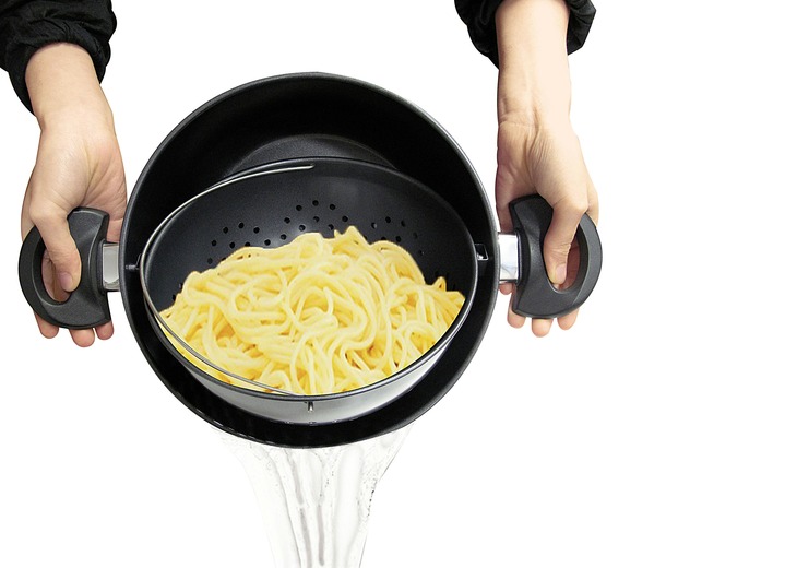 - Topf-Set, 6-teilig von Genius, in Farbe SCHWARZ Ansicht 3