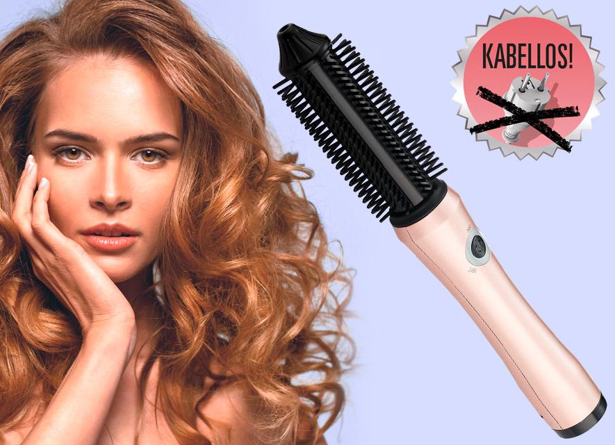 - Akku-Volumen- und Lockenstyler, in Farbe  Ansicht 1
