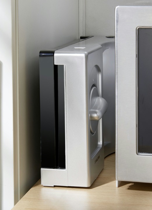 Küchengeräte - Allesschneider mit Edelstahl-Schneidscheibe, in Farbe WEISS Ansicht 2