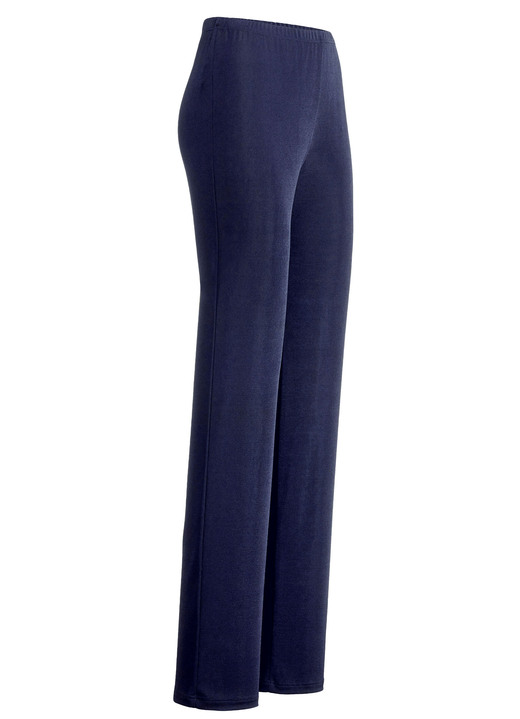 Klaus Modelle - Hose mit edlem Glanz in Extra-Kurzgrößen, in Größe 205 bis 285, in Farbe SCHWARZ Ansicht 5