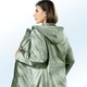 Jacken, Mäntel, Blazer - Jacke mit abnehmbarer Kapuze, in Größe 040 bis 060, in Farbe JADEGRÜN