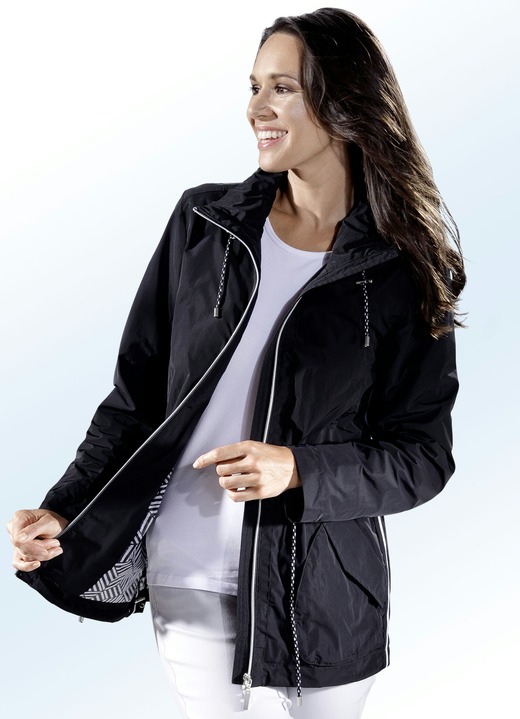 Jacken, Mäntel, Blazer - Jacke mit tollem Innenleben, in Größe 036 bis 056, in Farbe SCHWARZ