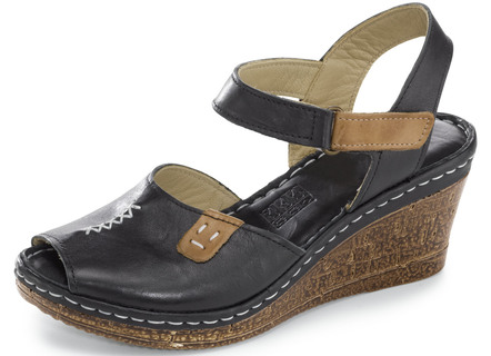 Gemini Sandalette aus schattiertem Rind-Nappaleder