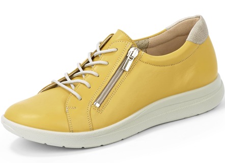 Schnürschuh mit praktischem Seitenreißverschluss