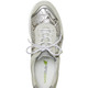 Komfortschuhe - Waldläufer, bequeme Damen-Schnürschuhe, Weite H, mit herausnehmbarem Fußbett, in Größe 4 1/2 bis 9, in Farbe EISGRAU-SILBER – Farbe EISGRAU-SILBER – Ansicht 3