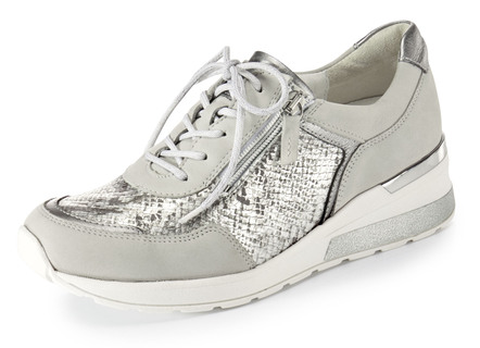 Waldläufer, bequeme Damen-Schnürschuhe, Weite H, mit herausnehmbarem Fußbett